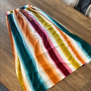 Rainbow Maxi Skirt